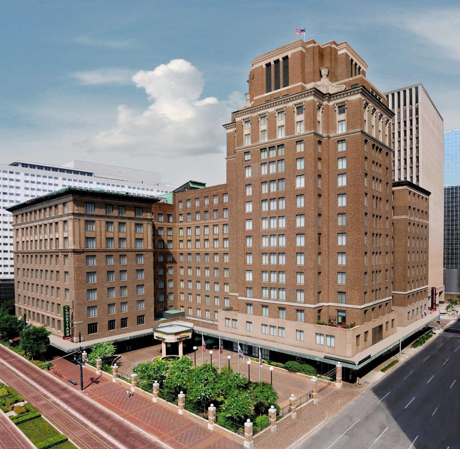Hotel Courtyard Houston Downtown Convention Center Exterior foto